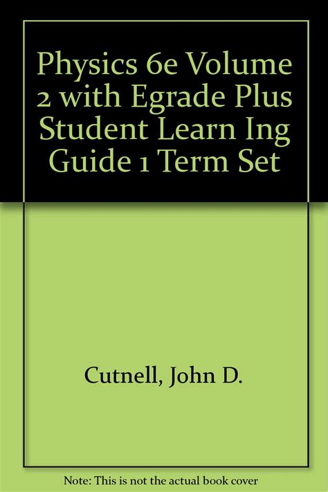 Book cover: Physics 5e with Multimedia 2.0 Egrade Student Lear Ning Guide and Biomedical Physics Set